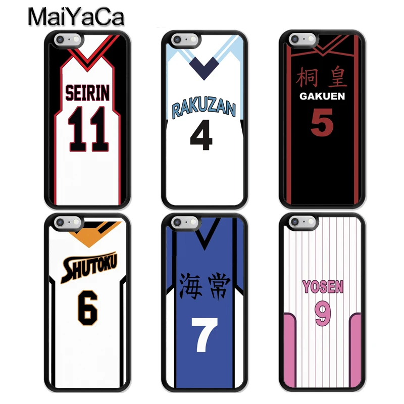 Чехол MaiYaCa Kuroko no Basket Basuke для iPhone 12 mini 11 Pro MAX X XR XS SE 2020 6S 7 8 Plus 5S чехол|Бамперы| |