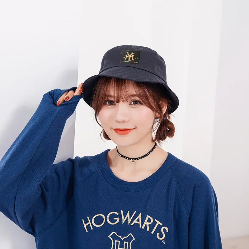 

Sun-resistant Topee Korean-style Trend Spring And Autumn Hat Bucket Hat Women's Summer Day of Literature And Art Versatile Onlin