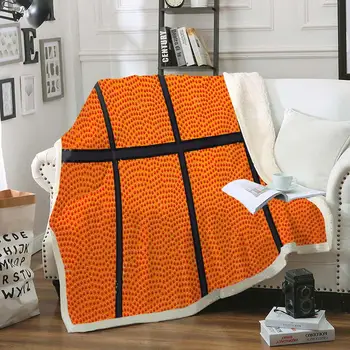 

Sports Blanket Baskeball Throw Blanket Teens Boys Sherpa Fleece Blanket Kids Teens Throw Blanket Soft Cozy Bed Blanket
