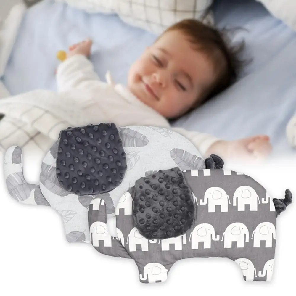 Soft Thicken Cotton Breathable Infant Pillow Baby Head Neck