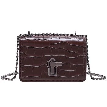 

Retro Bag New Baitao Single Shoulder Bag shoulder bag Chain Tidal Shoulder Pack messenger bag Overfire oblique Bag