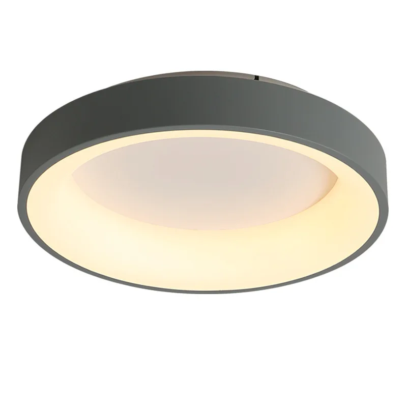 

LukLoy Modern Simple Ceiling Lamp Corridor Diameter 45 cm Nordic Ceiling Lights Bedroom 3-Color Light Changeable with RC Lights