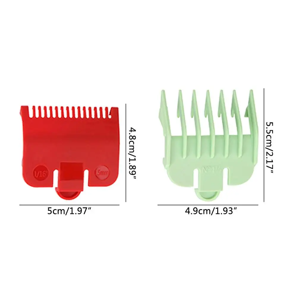 2 шт. профессиональная направляющая для резки расческа Парикмахерская Инструмент 1,5 мм 3 мм набор
