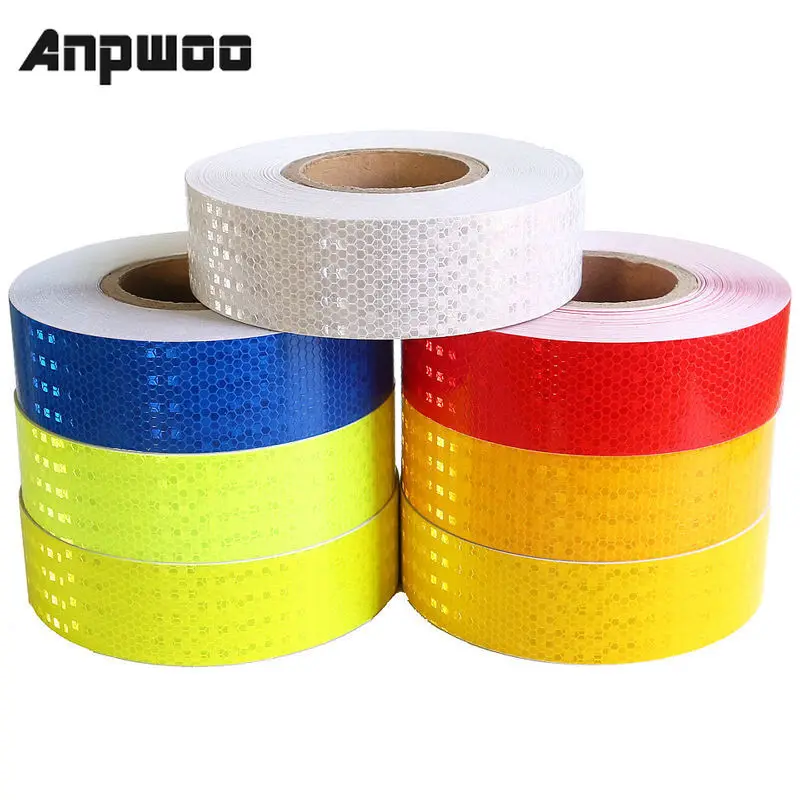 

5cmx3m Reflective Material Sticker Safety Warning Tape Reflective Film Car Motorcycles Safety Warning Tape Reflective Stickers