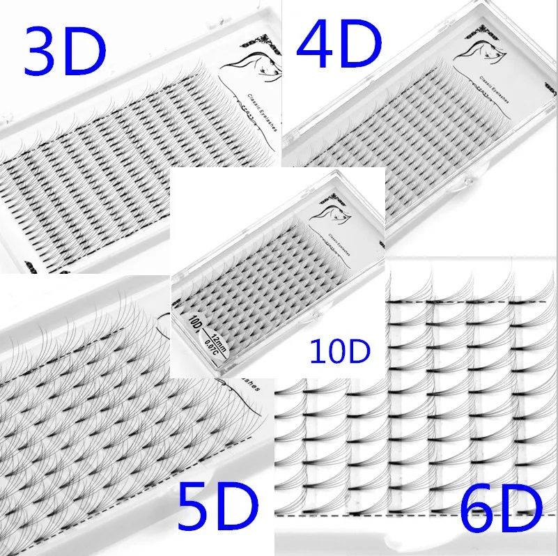 

Wholesale Price Rolling 3D / 4D / 5D / 6D / 10D Eyelash Extension Short Synthetic Hair Roll Russian Roll Eyelash Premade Fan