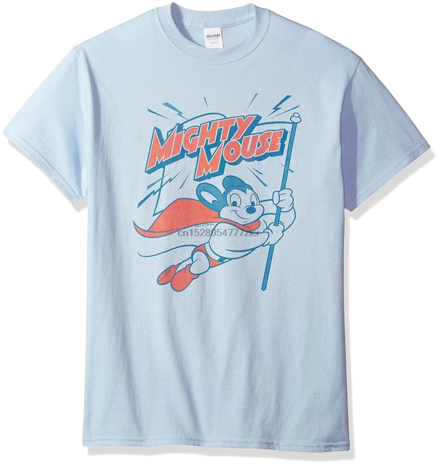 Мужская футболка с коротким рукавом Mighty Mouse | одежда