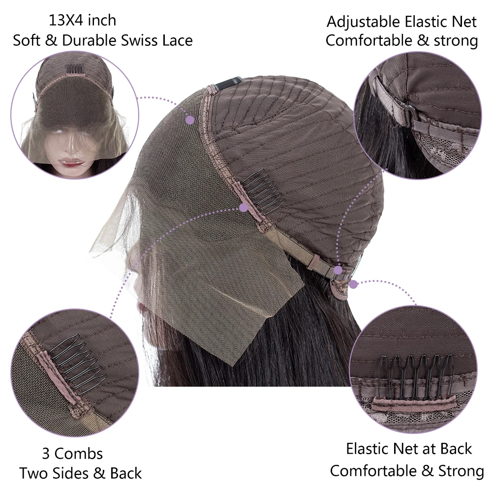13x4 Синтетические волосы на кружеве человеческих волос парики для чернокожих Для женщин монгольский афро кудрявый вьющиеся Волосы remy 150% плотность предварительно натуральных волос
