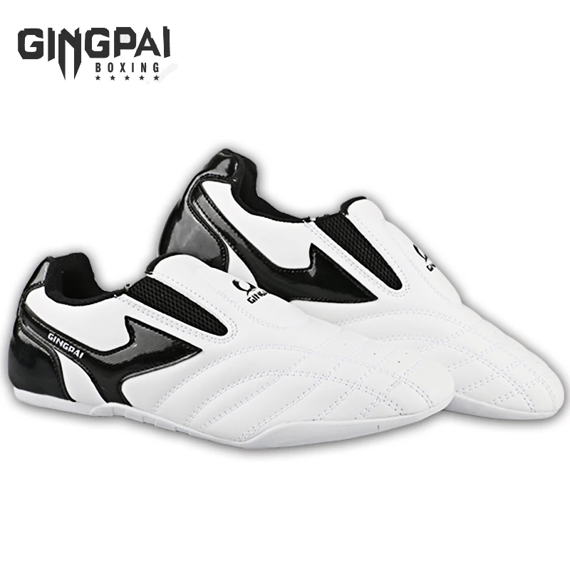 Description Picture 5 of itemGINGPAI Breathable Taekwondo Shoes Karate Kung Fu Wrestling Martial Arts Shoes Women Men Adult Children Soft Sole Oxford Sneaker