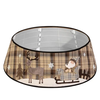 

Christmas Tree Apron Christmas Party Dress Up Christmas Supplies Plaid Cloth Christmas Tree Decoration Arrangement Apron