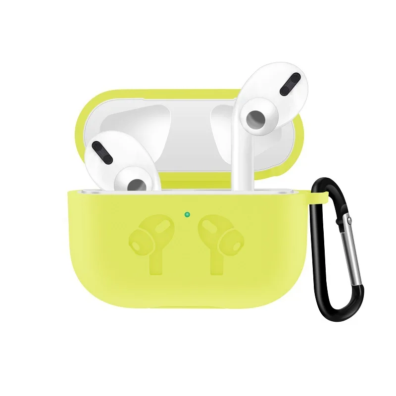 Чехол Etui для Airpods pro с защитой брелка air pods силиконовый чехол Аксессуары earpods eartips