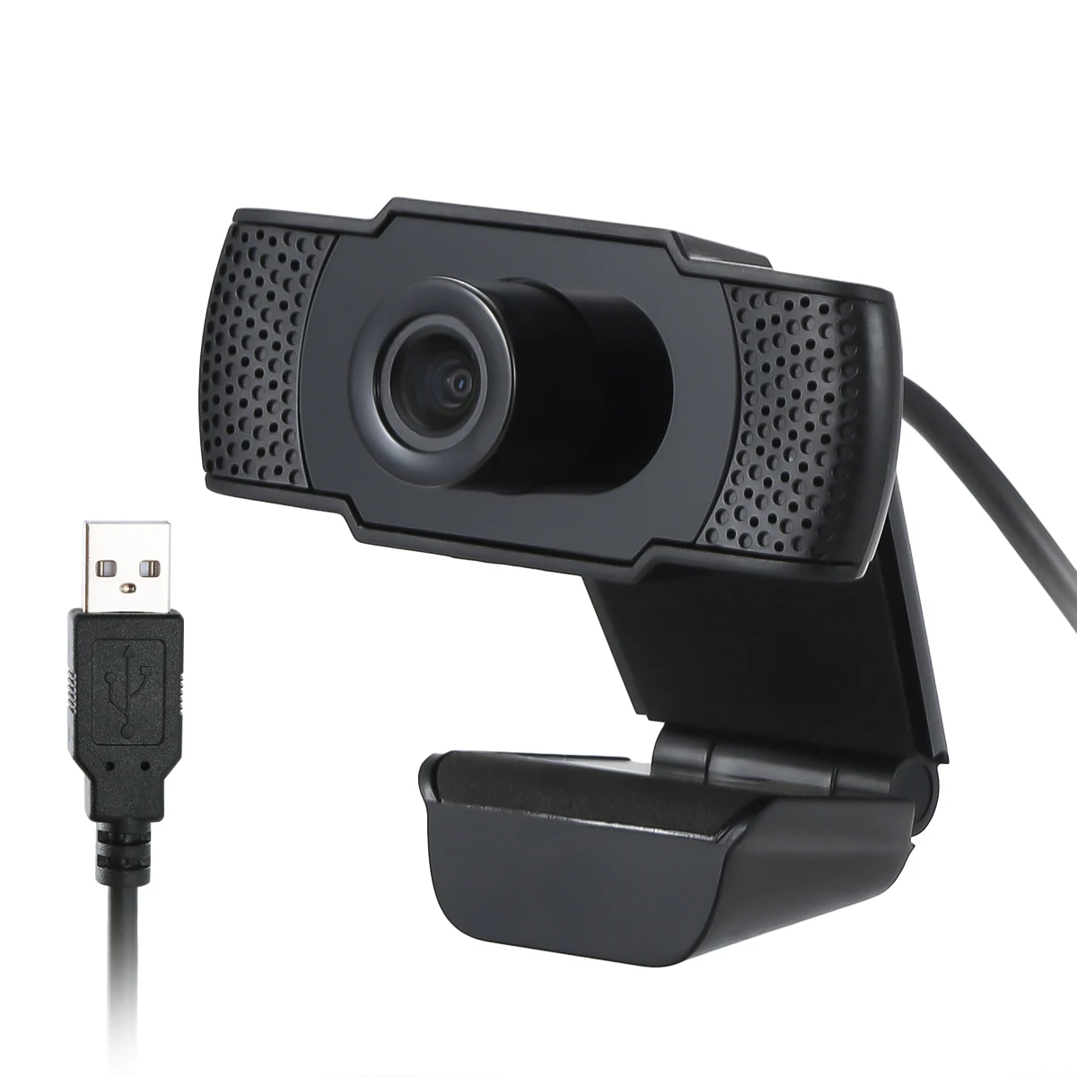

1080P Full HD 2MP Lens Webcam USB2.0 Free Driver Computer Web Camera With Dual Mic Clip On PC Desktop Laptop Cam For Win 7/8/10