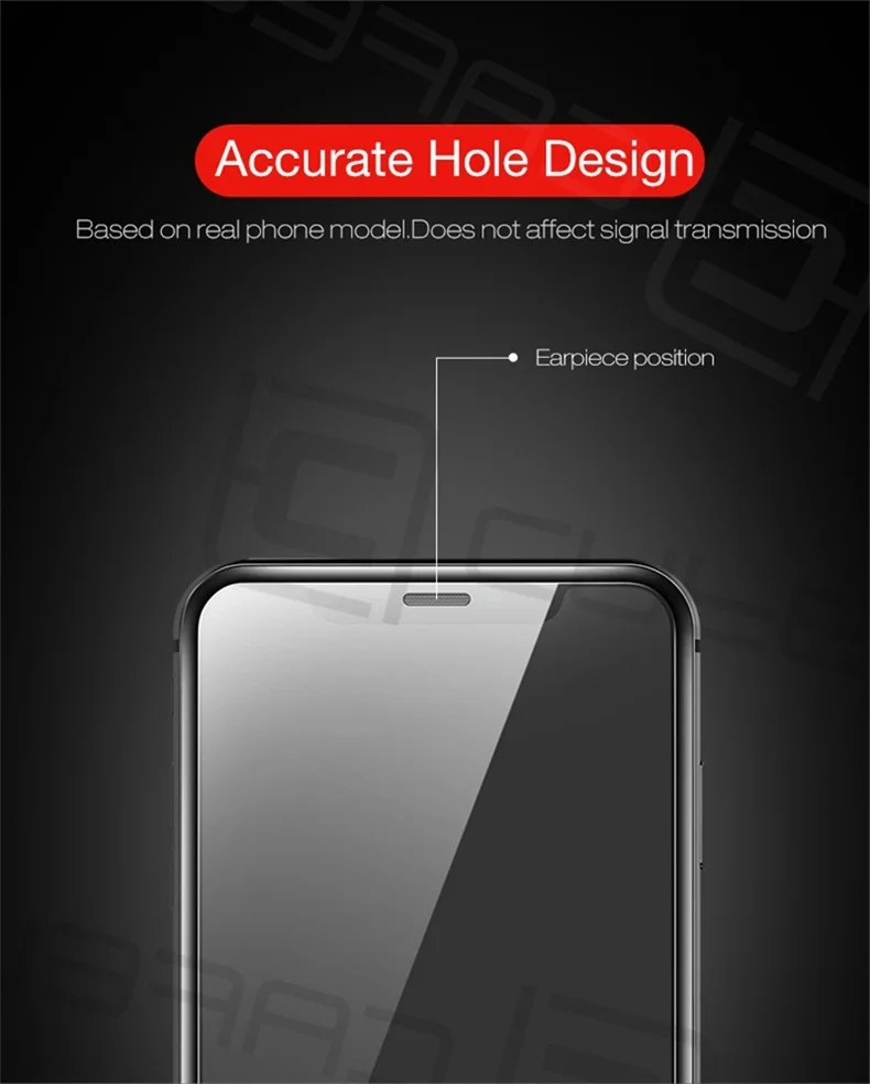 CAFELE Защитное стекло для iPhone 11 pro Max X Xs Max Xr защита экрана 2.5D edge HD Прозрачная Антибликовая пленка из закаленного стекла