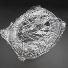 Длина 40 м 24AWG UL2547 экранированный аудио кабель сигнала для наушников 4 провода 300 В 80℃ серый UL RoHS ULVW-1 Оловянная медь* FT020-40M