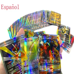 Carte Pokemon Version espagnole TAG TEAM GX VMAX, entraîneur de l'énergie, jeu de Collection pour enfants, commerce, jouets de combat, cadeaux Español 