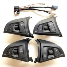 Para chevrolet cruze 2009-2014 multifunções volante botão interruptor de controle de cruzeiro bluetooth controle de velocidade de cruzeiro de áudio