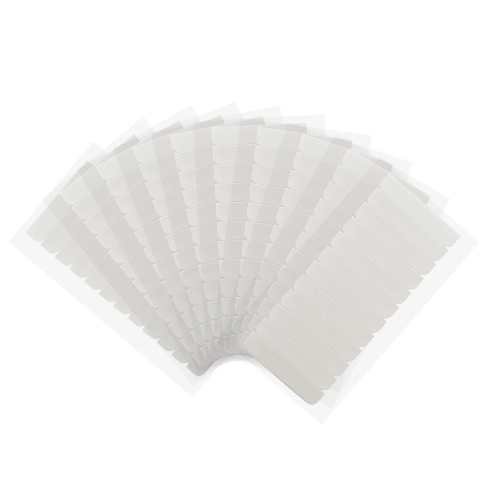 120 Pieces Hair Extension Tape Tabs 0.8cm x 4cm Double Sided