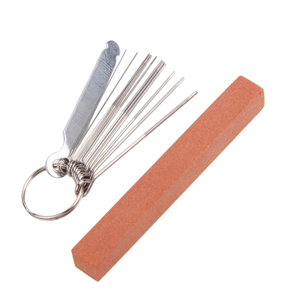 1 Set Nut Wire Tool Wearproof High Quality Guitar Millstone For Bass Ukelele | Спорт и развлечения