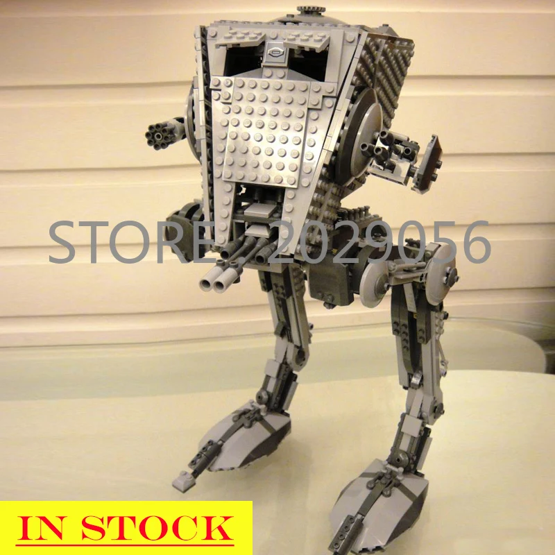 

In stock 05052 Star Series Wars The Empire ATST Walker Robot 1136Pcs Building Blocks Compatible 10174 Bricks Toys Model Gifts