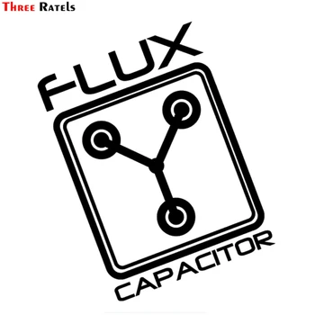 

Three Ratels FTZ-169# 15x17.3cm Car Sticker Jdm styling Window Bumper Vinyl Truck Decal Waterproof Flux Capacitor Back Future