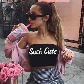 

2020 Fashion Casual Summer Femme Tees Camisole Tube Top Strapless Sexy Mini Short Crop Tops Bandeau Bra Boob Corset Dropshipping