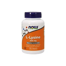 L-Лизин Now, L-Lysine 500 mg, 100 капсул, 100 капсул L-Лизин Now, L-Lysine 500 mg, 100 капсул, 100 капсул
