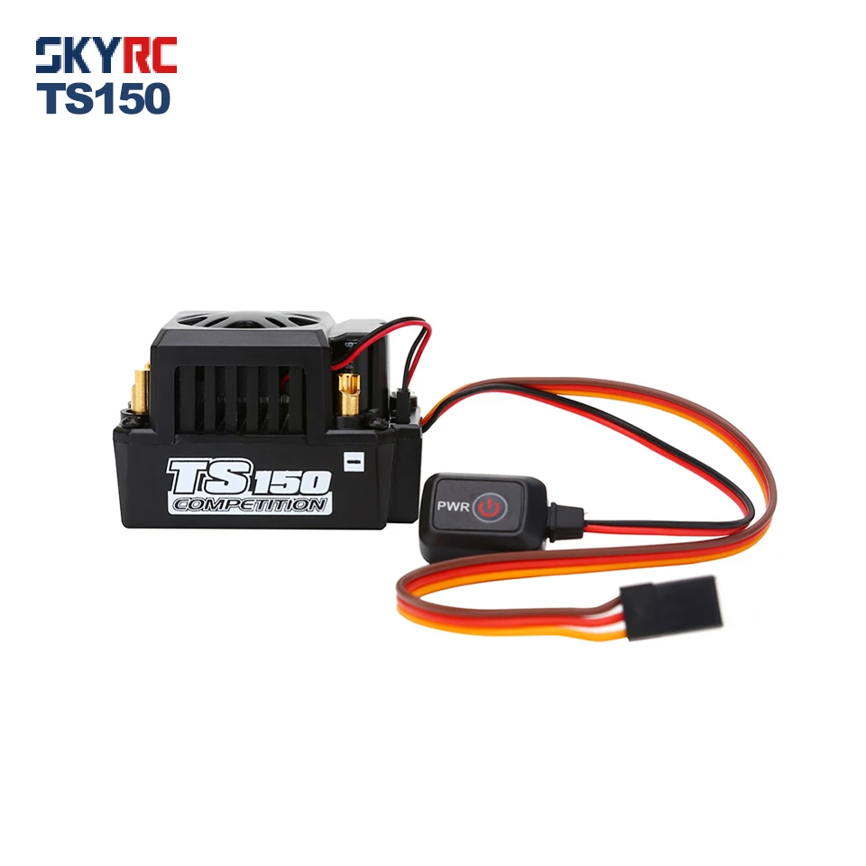 

SKYRC TORO TS150 Competition ESC 150A Programable 6V3A BEC w/ Fan Speed Controller 2-6S for 1/8 Buggy Truck Monster Car VS EZRUN