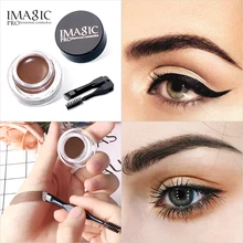 IMAGIC, Профессиональный гель для бровей, ТИНТ, натуральный, стойкий, водонепроницаемый, для бровей, крем для бровей, Косметика для макияжа с кистью