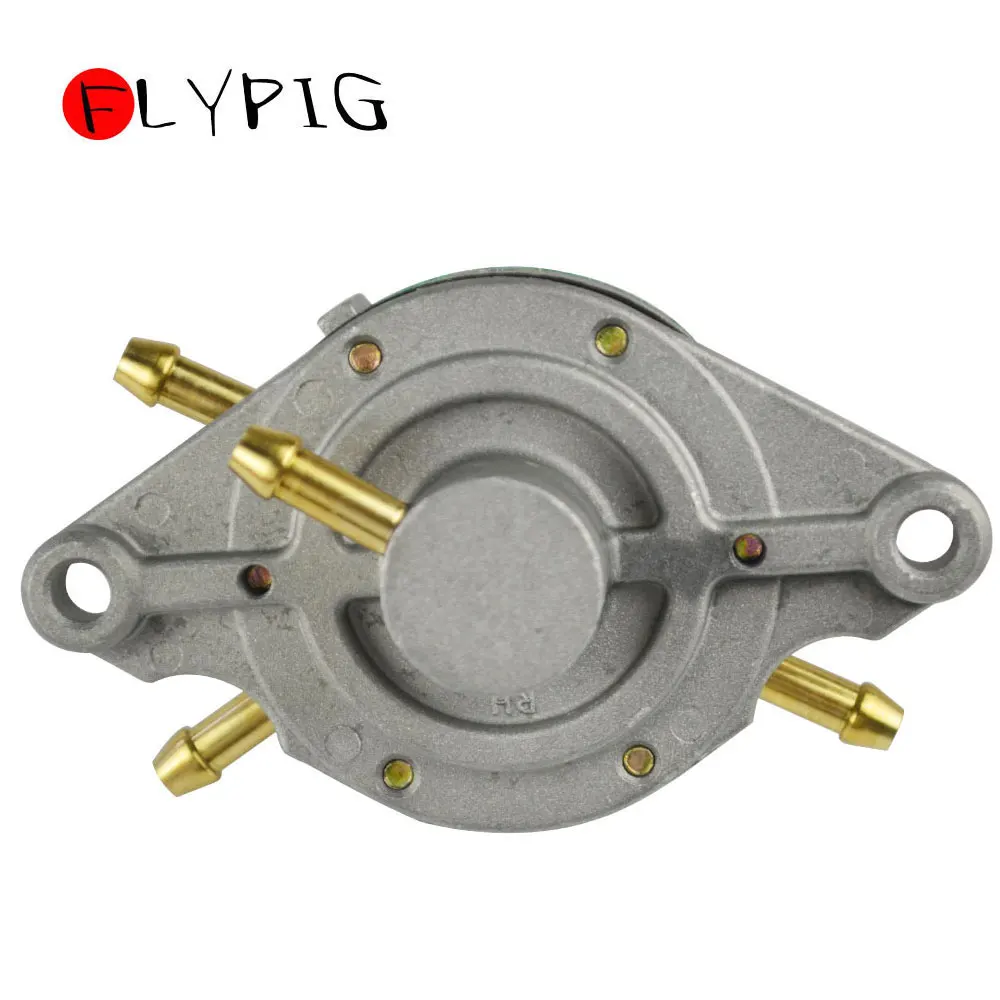 FLYPIG качественный топливный насос двойной выход круглый для Mikuni DF52-176 8W-24410-V2-00 42-5310 14-2221 DF-52 DF52 Замена