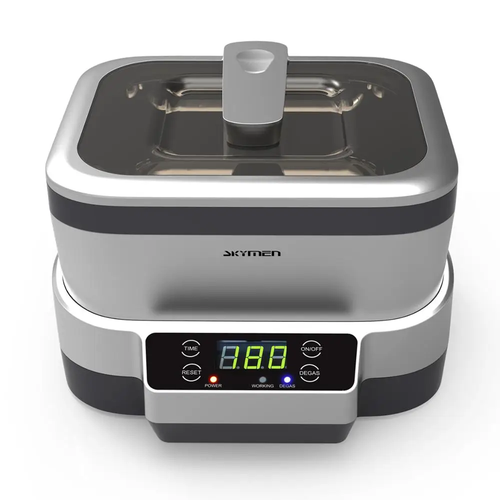 SKYMEN 1200 Ultrasonic Cleaner Jewelry Bath Stones Nail Cutters Manicure Tools Toothbrush Watches Eyeglasses Shaver Timer Bath