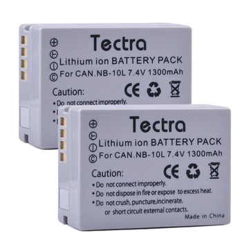 

7.4V 1300mAh bateria NB-10L NB10L NB 10L Battery for Canon SX40 HS SX40HS SX50 PowerShot SX40 HS SX50 HS SX60