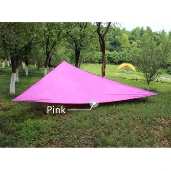 

Outdoor Canopy Family Camping Tent Triangle Sun Block Sail Canopy Awning Shelter 95% UV Resistance