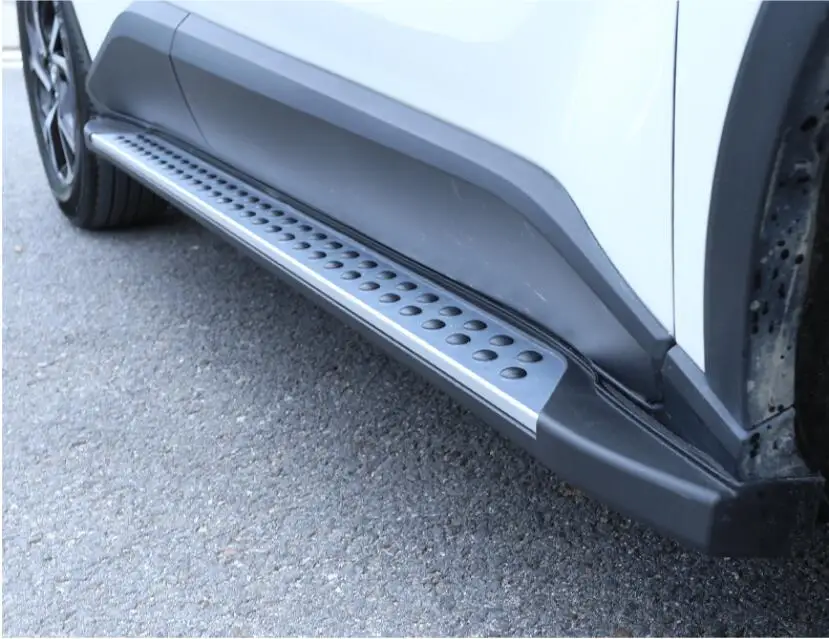 CHR алюминиевый сплав и АБС Приборная панель автомобиля боковой шаг Nerf барная стойка для Toyota CHR авто аксессуары