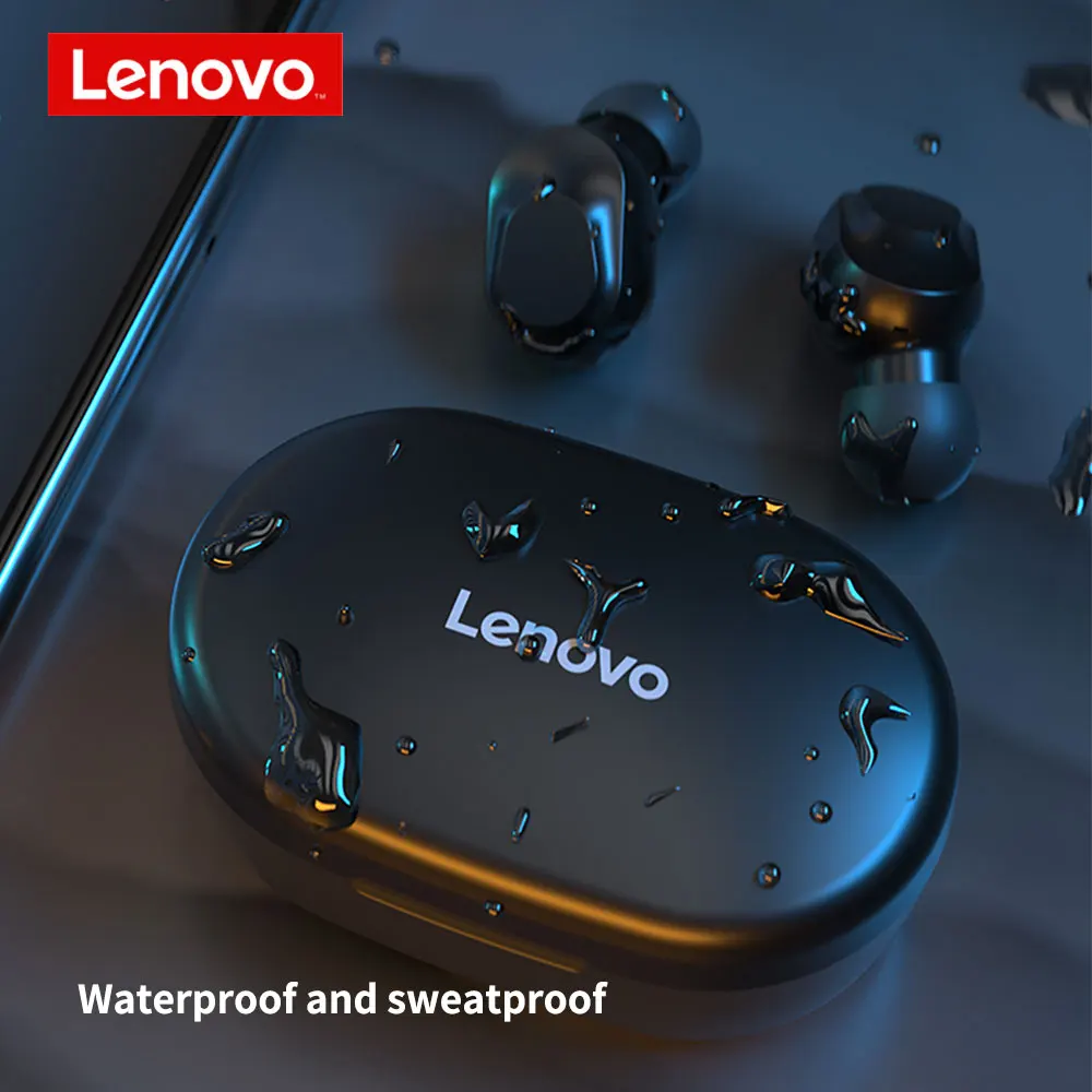 

NEW Lenovo TWS Wireless Earphone QT81 Bluetooth 5.0 Earbuds 300mAh Battery Intelligent Noise Reduction For IOS Android Phone pad