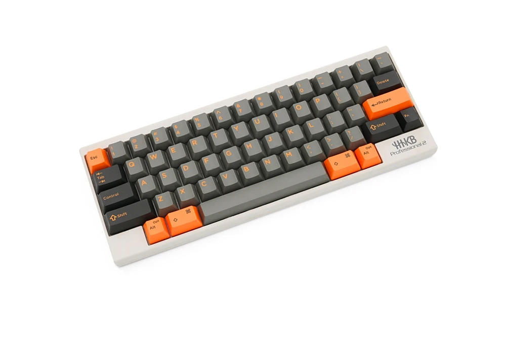Perfil para Topre Domikey Hhkb Doubleshot Keycap Conjunto Dolch Laranja Haste Teclado Mecânico Profissional Pro 2 bt Abs - Imagem 2