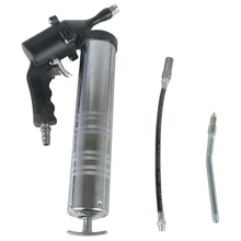 600CC Pneumatic Continuous Type Grease Machine 360 Degree Free Rotation Refueling For Auto Excavator Grease Tool Butter Oiler