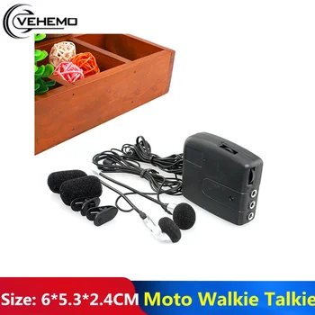 

Outdoor Sports 150mw Walkietalkie Motorcycle Front And Rear Seat Helmet Intercom With Headset Electronics Riding Accessories