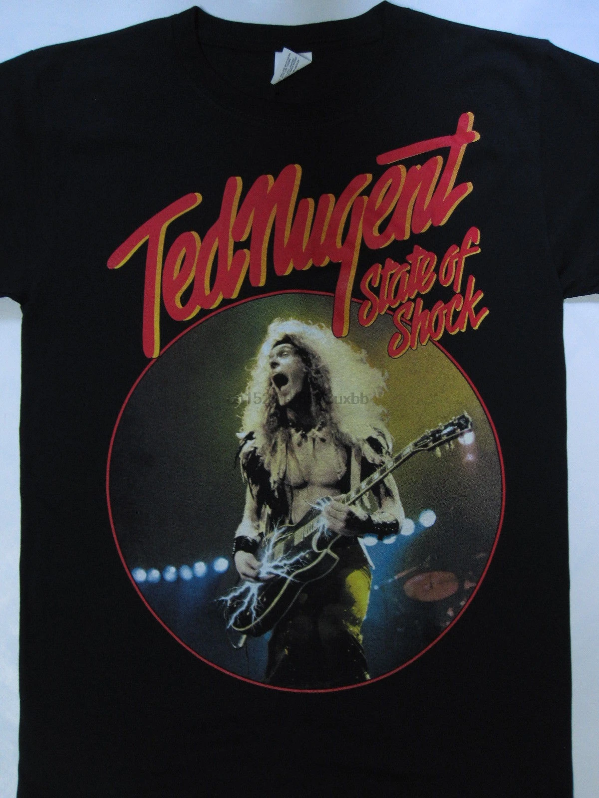 Футболка Ted Nugent - State Of Shock Tour ❹ (S-XXXL) новый бренд | Мужская одежда