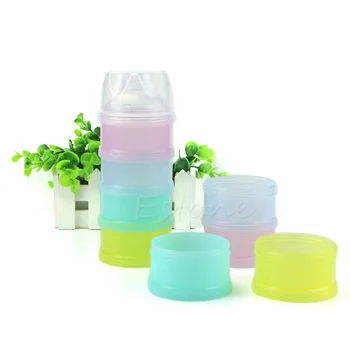 

1Pc Portable 4 Layers Infant Baby Milk Powder Box Food Storage Container Travel