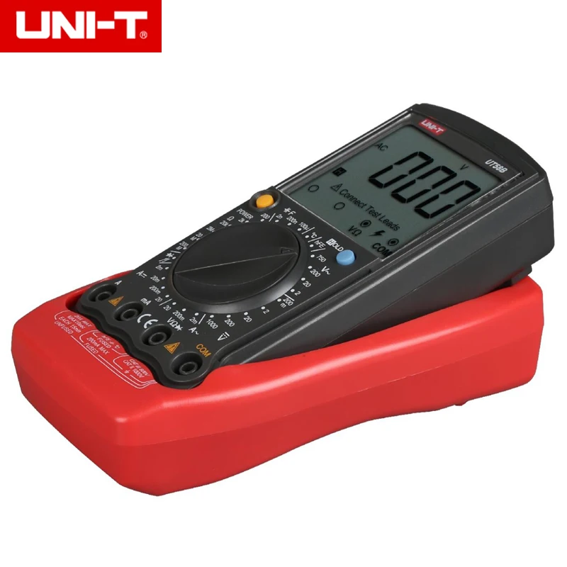 UNI-T UT58B General DMM Digital Multimeters Full LCD Display DC/AC Voltage Current Resistance Capacitance Temperature Tester