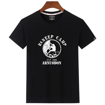 

Summer new women's street letter characters print loose short-sleeved T-shirt 25.67