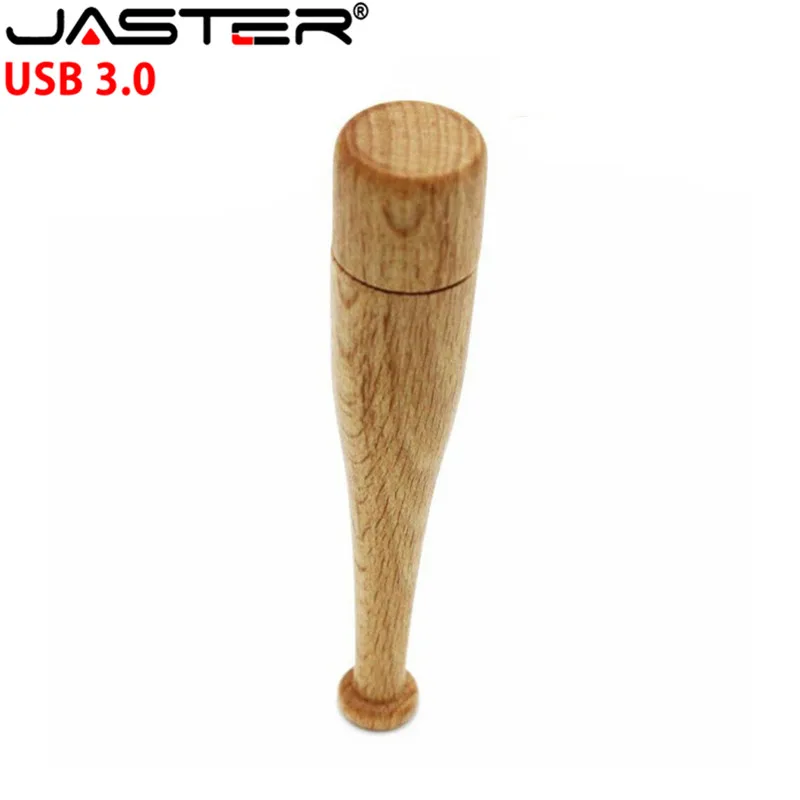 JASTER USB 3,0 модный флеш-накопитель деревянная usb ручка-накопитель 32 ГБ/16 ГБ/8 ГБ/4 ГБ бейсбольная бита модель usb флэш-диск карта памяти подарок