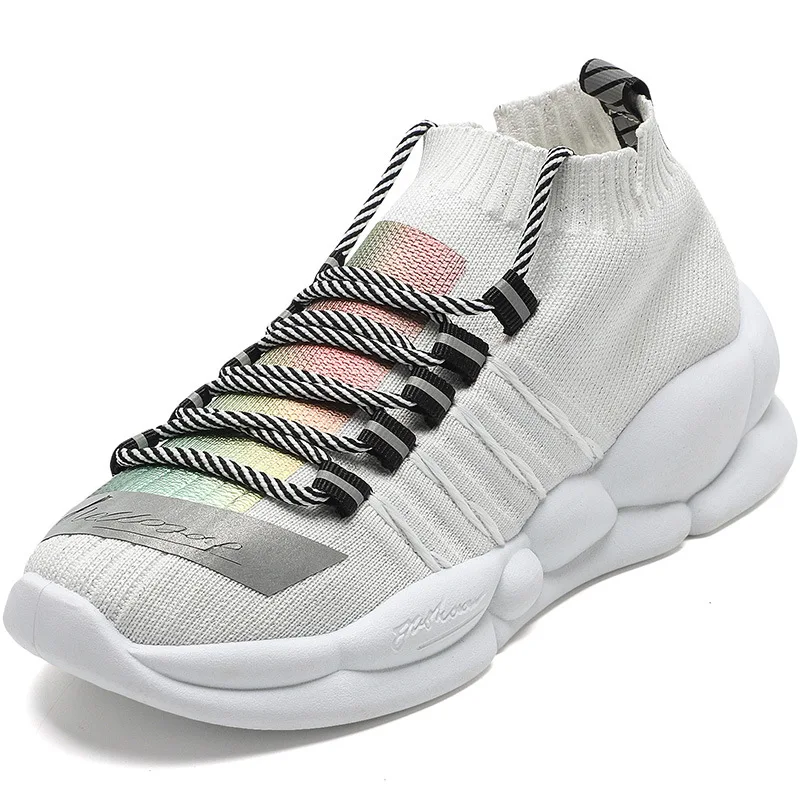 

Nice Women Shoes White Sneakers For Women Breathable Walking Vulcanized Shoes Casual Shoes Flat Gym Tenis Feminino