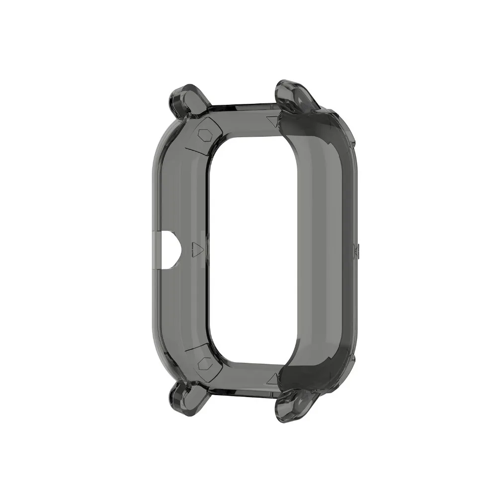 Для Xiaomi Huami Amazfit GTS Силиконовый противоударный защитный чехол CoverSoft TPU Защитная оболочка рамка