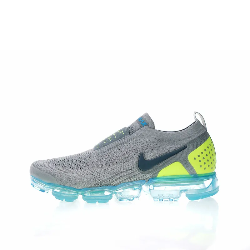 Оригинальные подлинные мужские кроссовки для бега NIKE AIR VAPORMAX 2,0 FK MOC, спортивная обувь, уличная качественная и удобная AH7006-400 - Цвет: AH7006-300