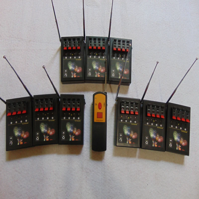 36 Cues удаленный приемник фейерверк stageelectric провод дисплей профессиональный сценический умный переключатель свадебное оборудование-беспроводной переключатель