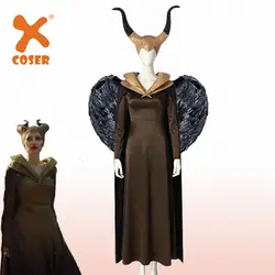 XCOSER новый маленький кошмары игра косплей костюм маленький шесть желтое пальто со съемной большой шляпой Косплей Набор для женщин