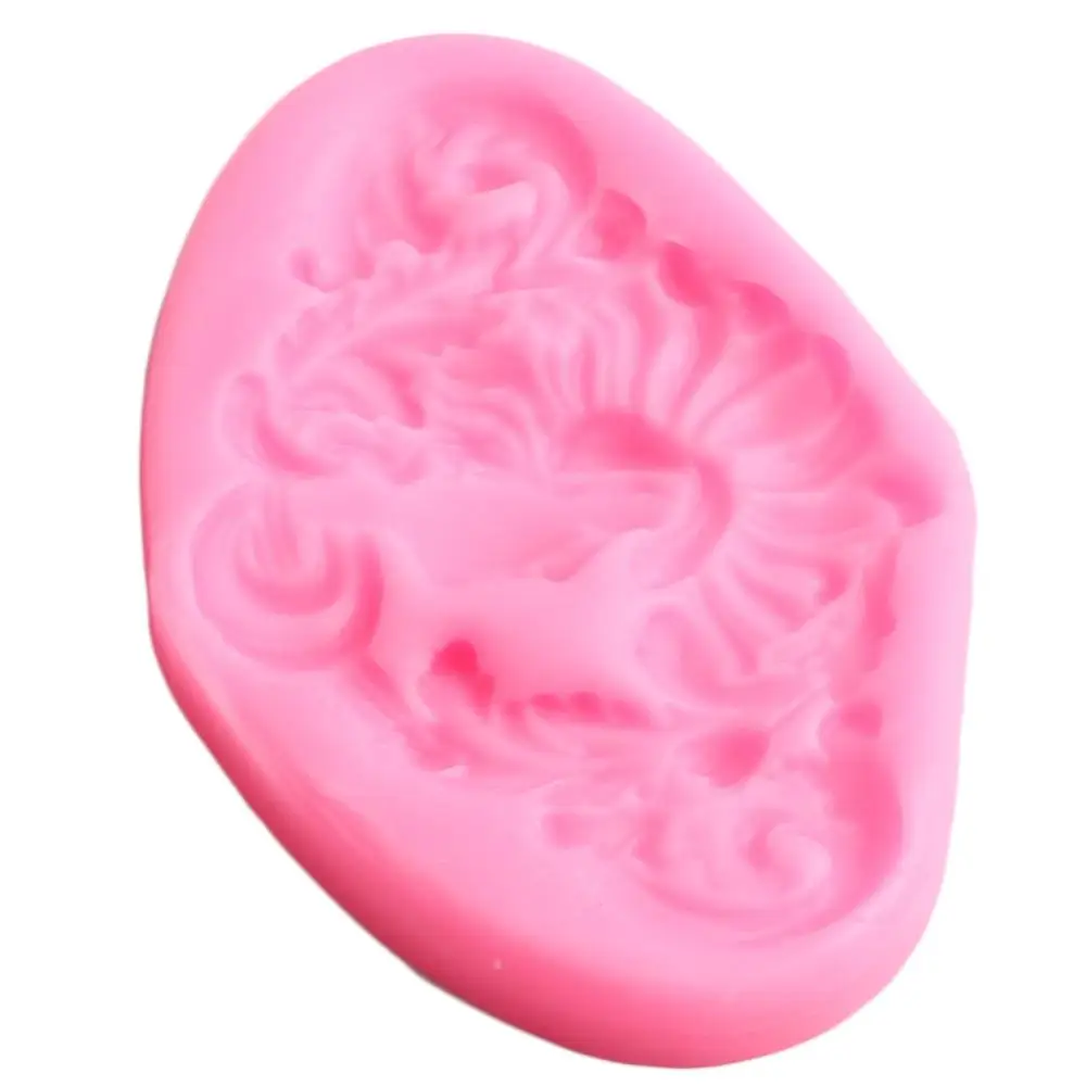 Scroll Leaves Relief Border Silicone Molds Goddess Candy Chocolate Gumpaste Mold DIY Cupcake Topper Fondant Cake Decorating Tool