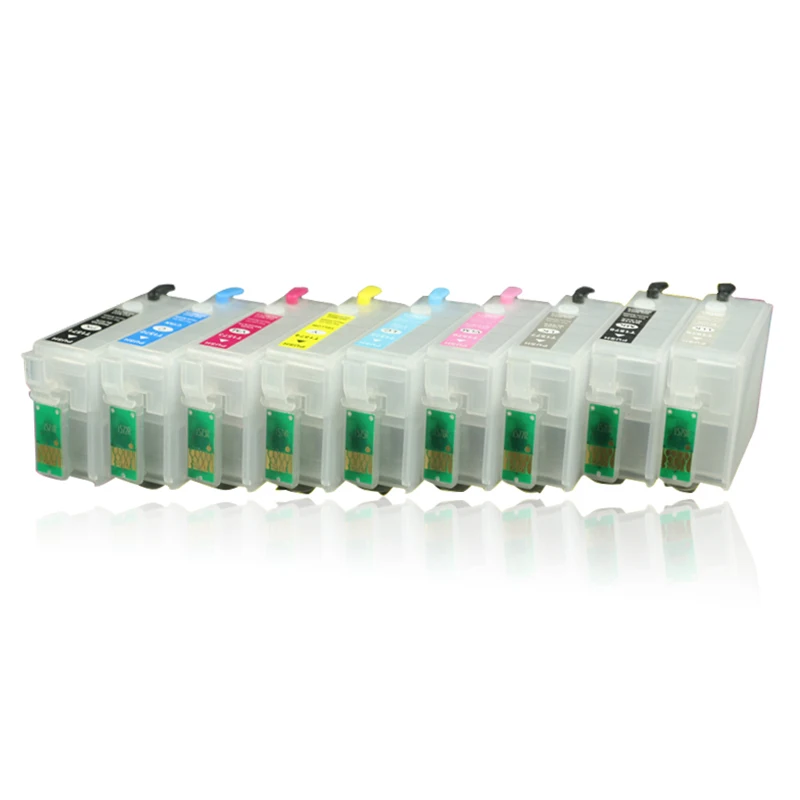 Совместимый T7601 T7602 7603 7604 7605 7606 7067 7068 7609 для Epson Surecolor P600 многоразовые картриджи
