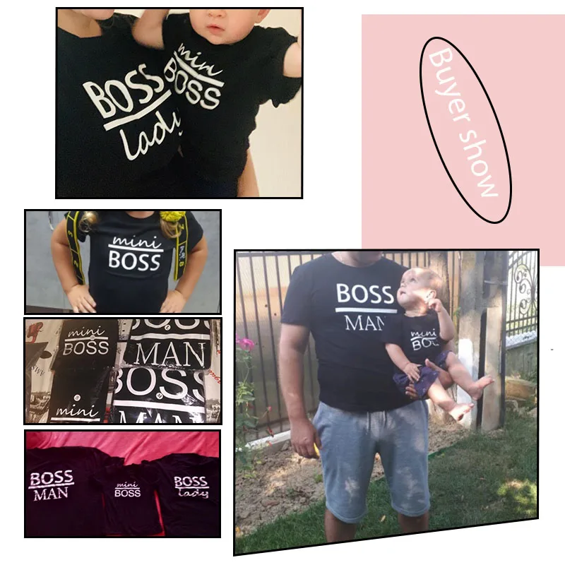 Gourd doll Family Matching Outfits Mommy Daddy Kid Son Baby T-Shirt Shirts Family Clothes Child T-Shirt Letter Print Tops