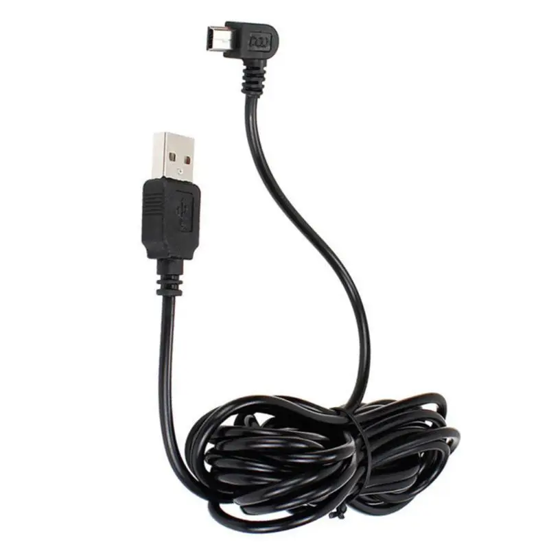 Charging Cable Car Driving Recorder 3.5M USB Charging Power Cord 3.5M USB Charging Cable To Mini 5 Pin For GPS